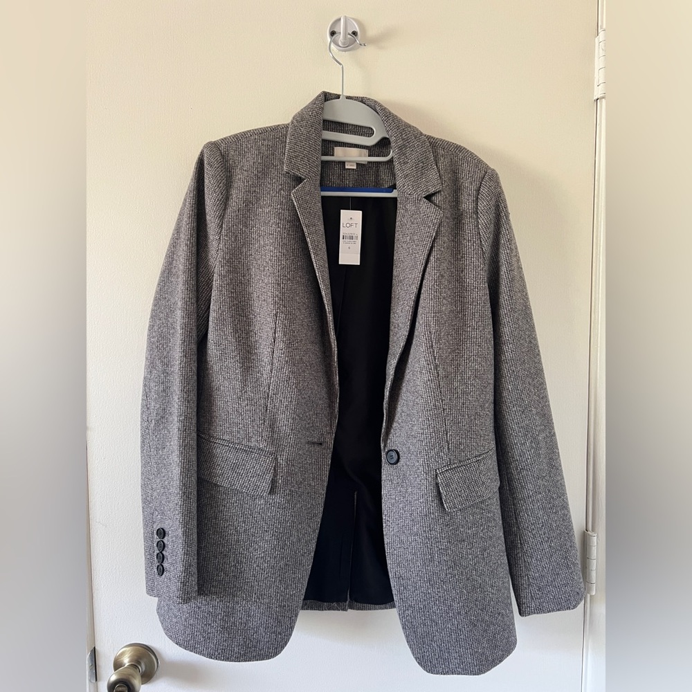 LOFT Charcoal Jacket